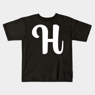 Letter H Kids T-Shirt